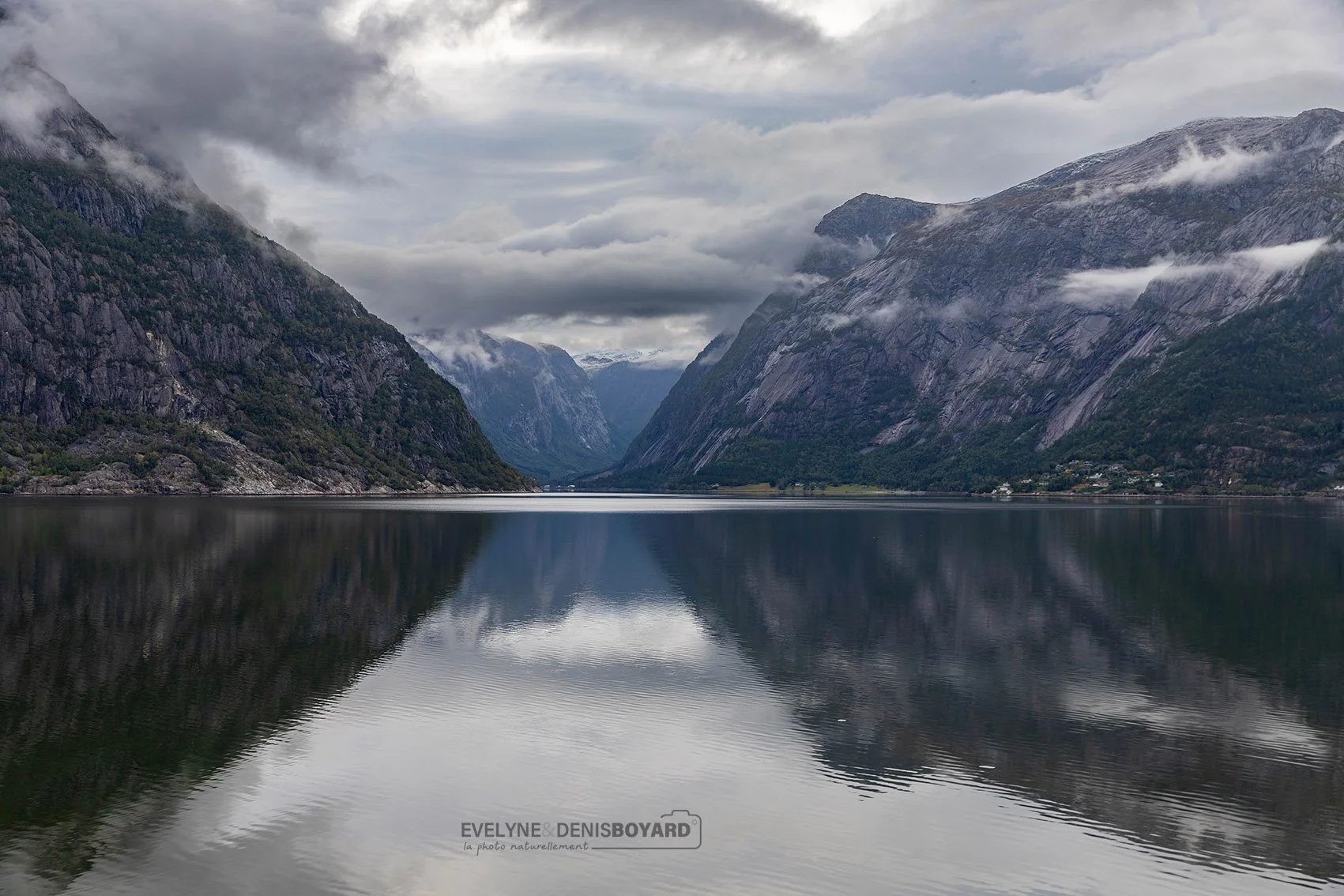 Fjord d'Eid, Eidfjord.