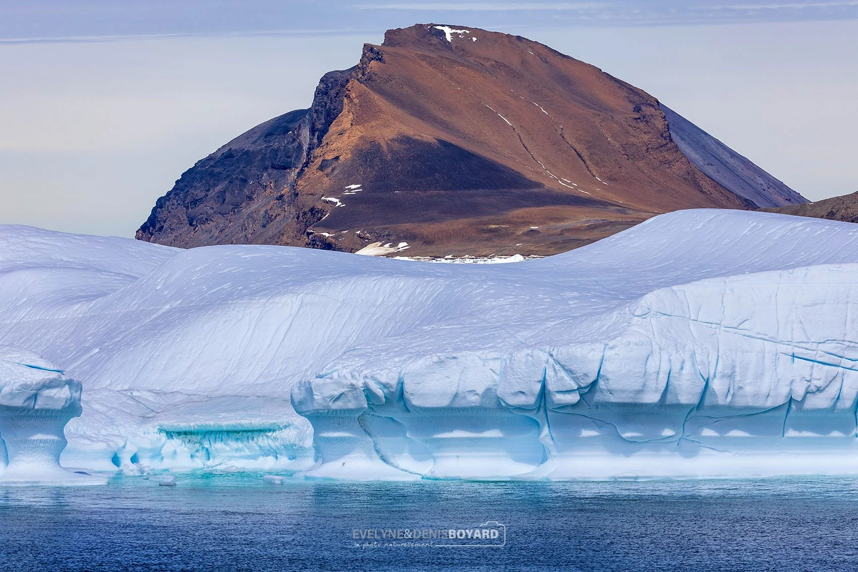 L'Île de l'Éléphant, en mer de Weddell.