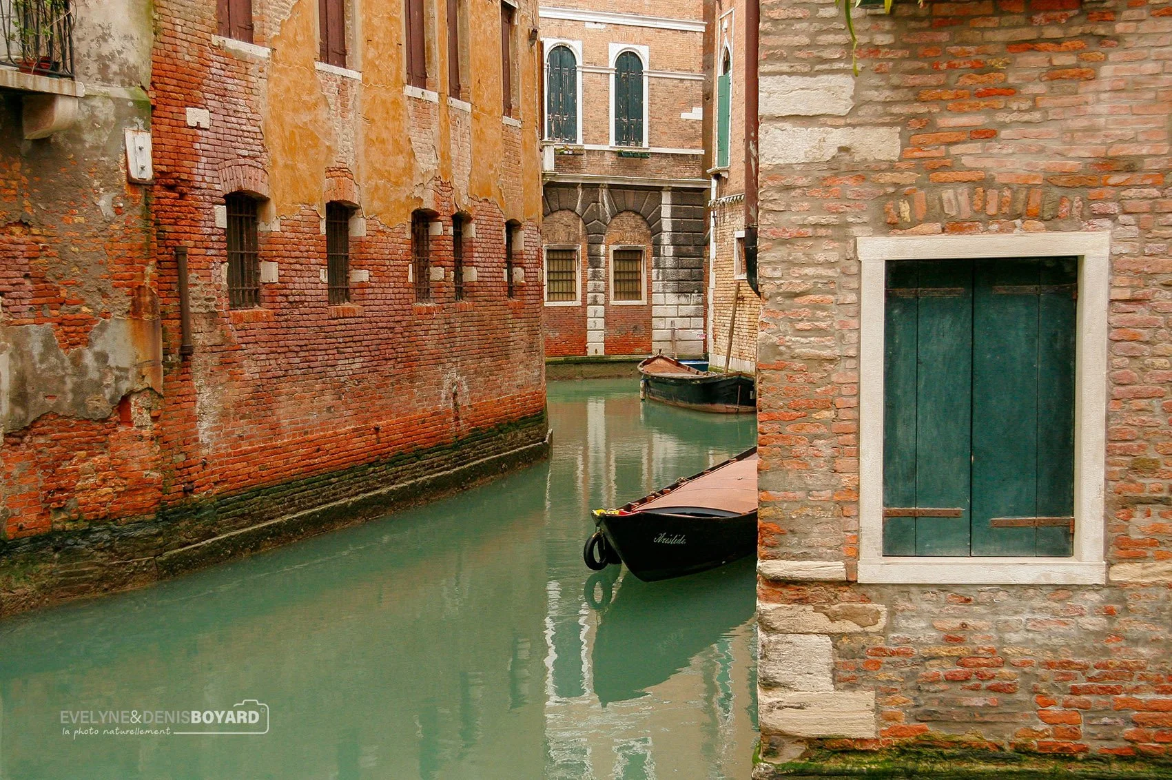 L'un des nombreux "calle" du quartier du Cannaregio.