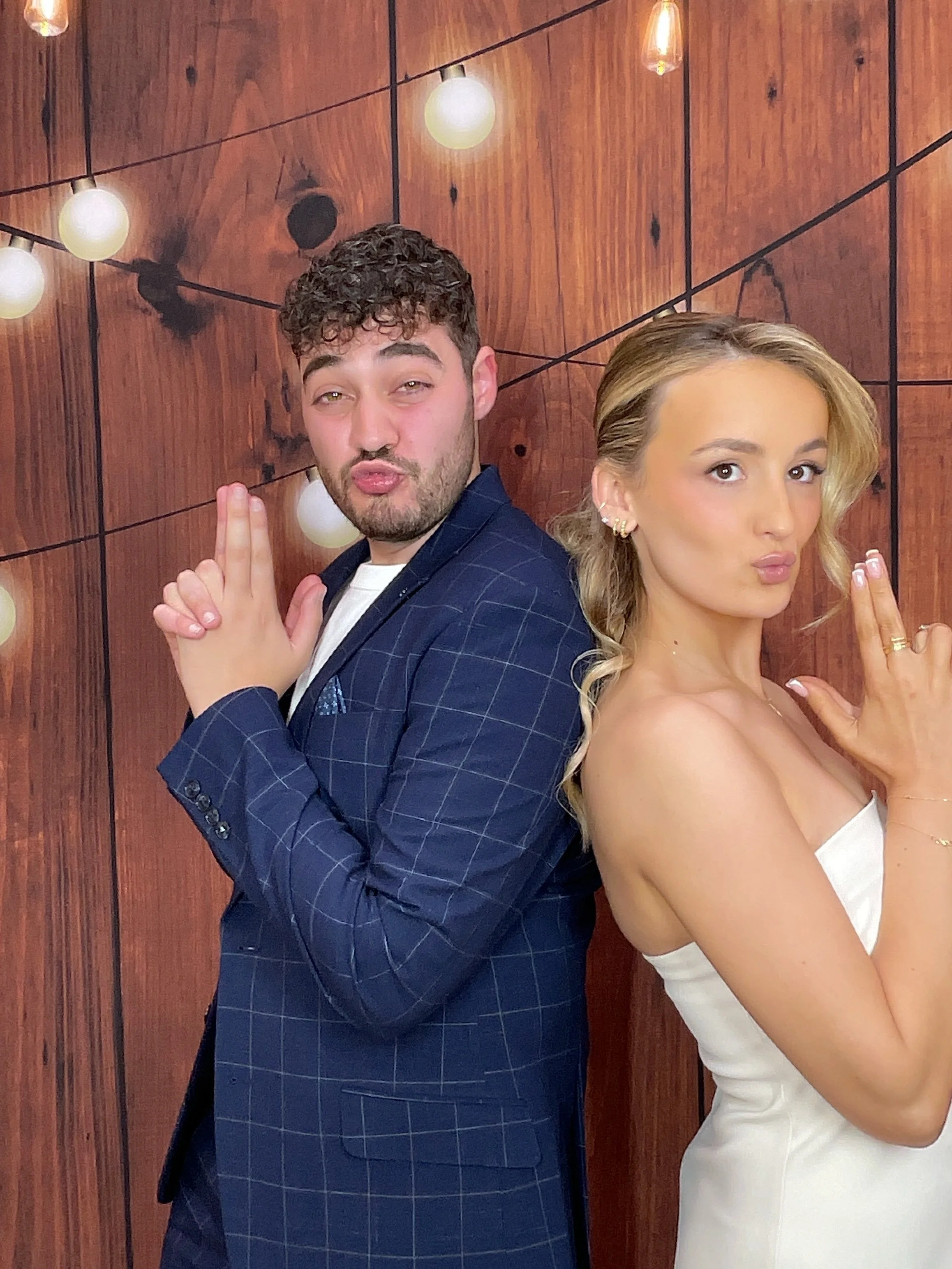 Photo Booth for Engagement party