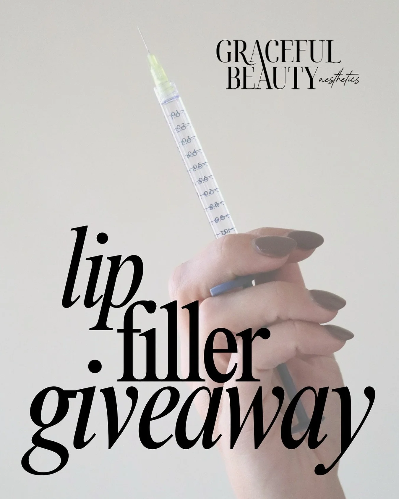 🍂What better way to start October than with a GIVEAWAY? 🍂

✨We&rsquo;re treating one lucky winner to 1 FULL SYRINGE of Lip Filler!✨

🚨Here&rsquo;s how to enter:
1️⃣ Follow @gracefulbeauty_aesthetics
2️⃣ Like this post ❤️
3️⃣ Share THIS post AND ou