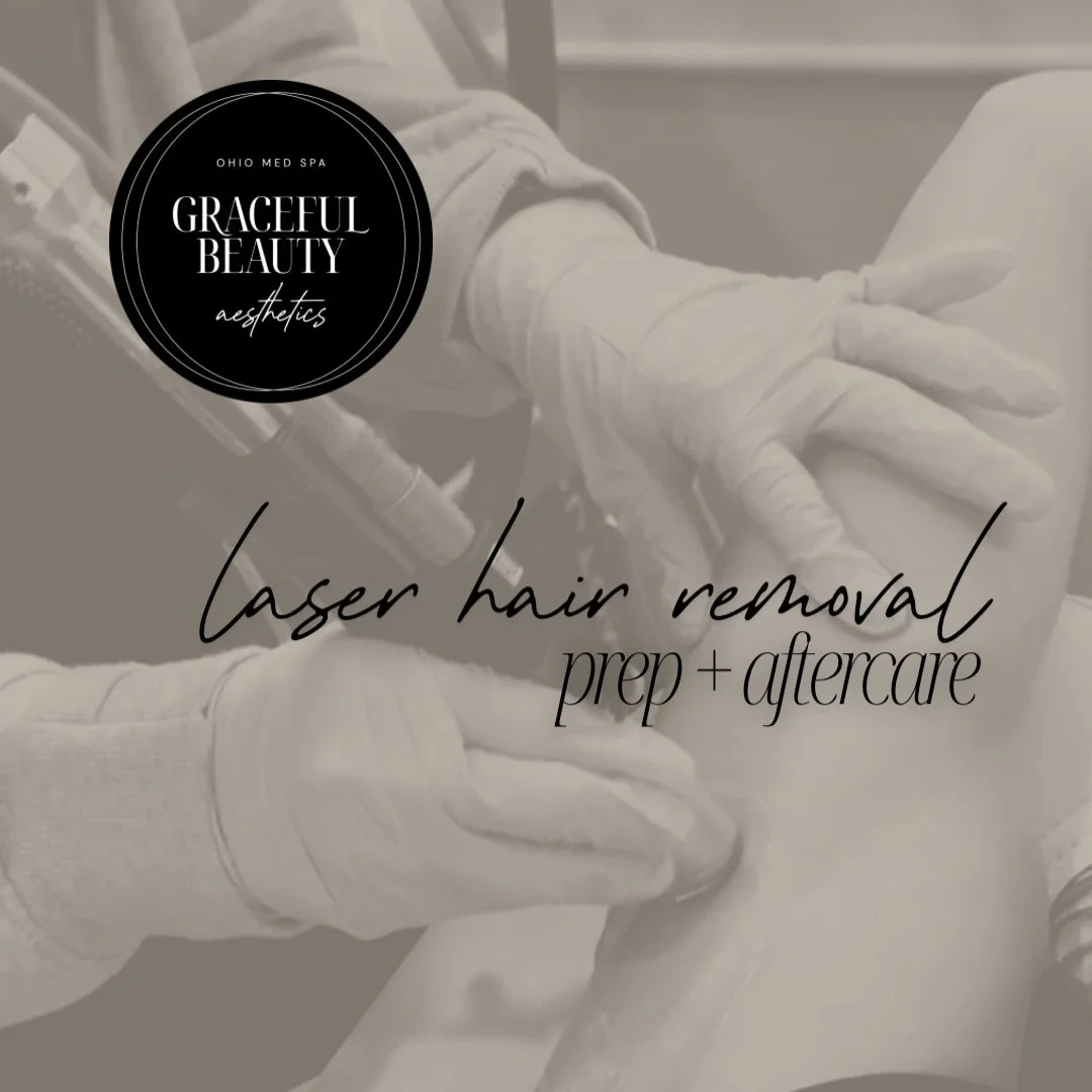 Laser hair removal prep matters more than you think ✨

A smooth treatment starts before you even walk through our doors.

✔️ Shave 24 hours before
✔️ No waxing or plucking (we need the root!)
✔️ Avoid sun exposure + self tanner
✔️ Come with clean, pr