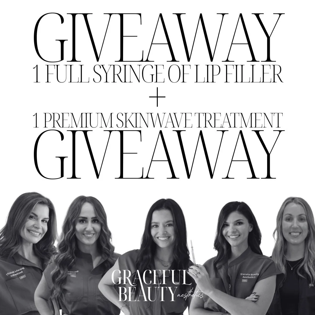 🚨🚨GIVEAWAY TIME🚨🚨

We&rsquo;re giving ONE lucky winner:
💉 1 Full Syringe of Lip Filler
✨ 1 Premium SkinWave Treatment

💸Total Giveaway Value: $949

Here&rsquo;s how to enter:
1. Follow @gracefulbeauty_aesthetics aesthetics
2. Like and Share thi