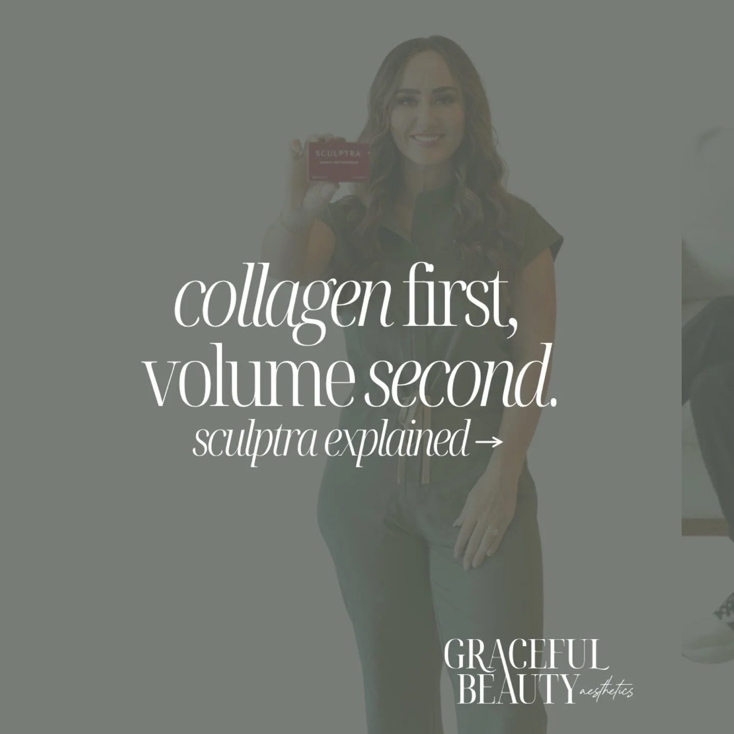 Sculptra is NOT filler. ✨

⏳Most treatments add volume instantly.
Sculptra does something different &rarr; it helps your body rebuild its own collagen over time.

📑Here&rsquo;s what that actually means:
&mdash; Your results don&rsquo;t show up overn