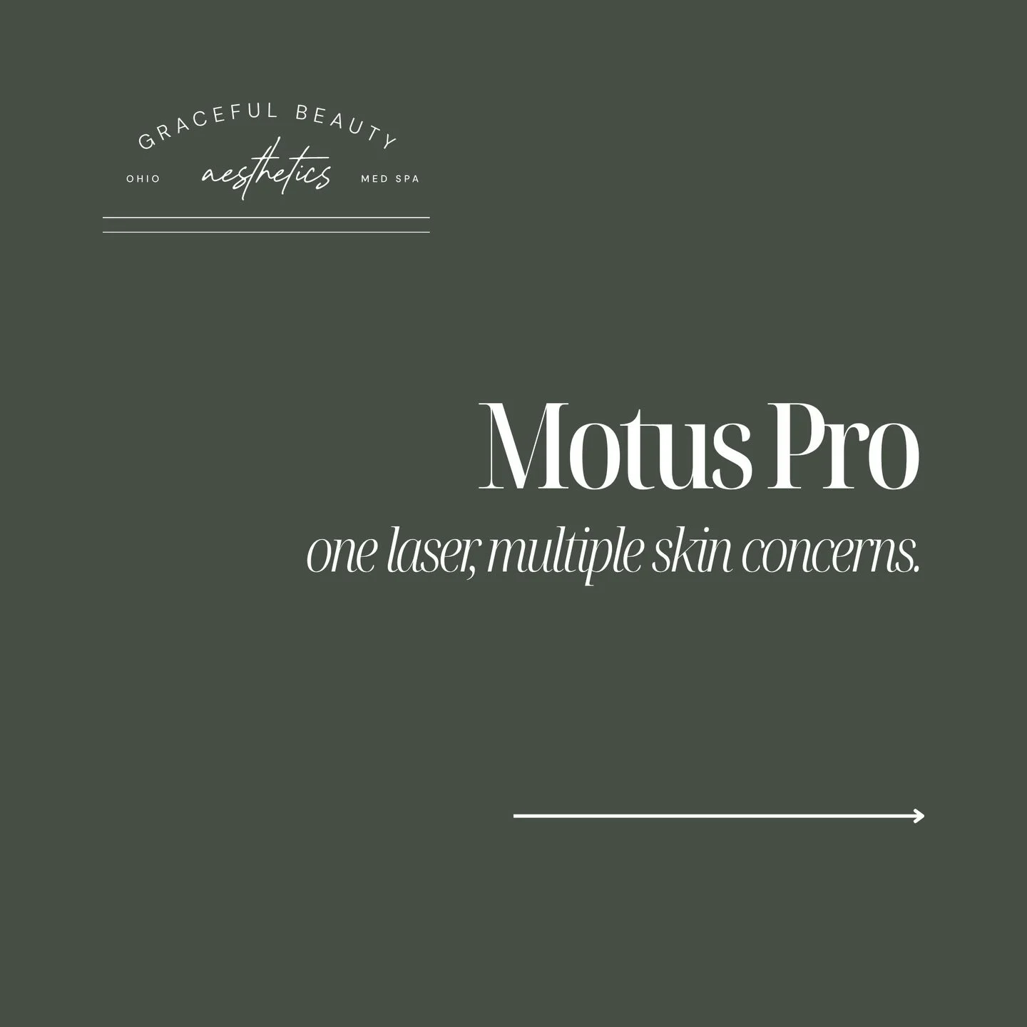 Not all lasers are created equal&hellip; and this one? She&rsquo;s in a league of her own. ✨

Our Motus Pro laser is completely pain-free (yes, actually) and designed to treat multiple concerns in one device:

&mdash; Red pigmentation (rosacea, broke