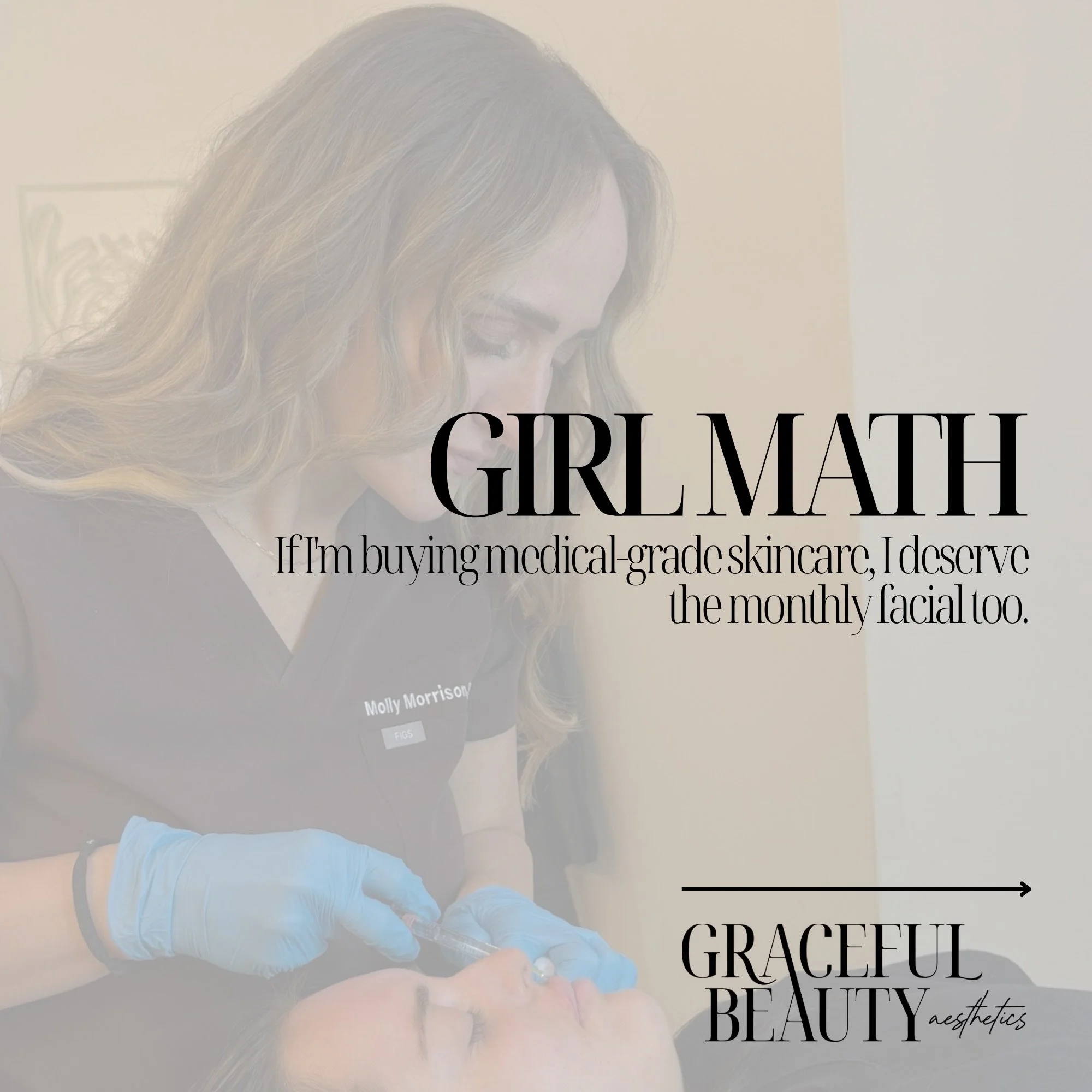 GIRL MATH: Med Spa Edition 💁&zwj;♀️✨

If you can justify a $7 coffee, you can justify investing in yourself.

✨ Medical-grade skincare works harder than most people.
✨ Preventative treatments save future-you money.
✨ Regular maintenance > expensi