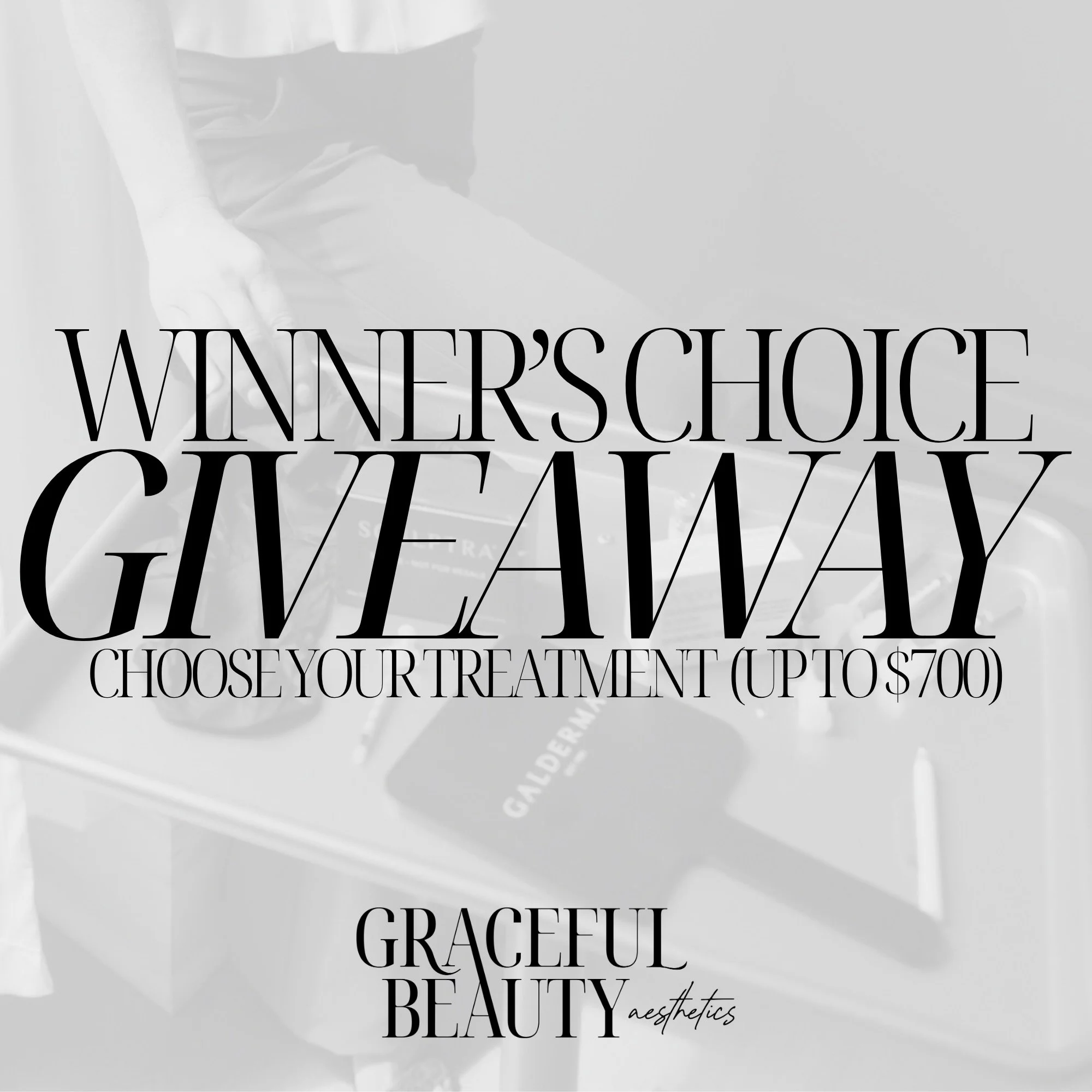 ✨ WINNER&rsquo;S CHOICE GIVEAWAY ✨

One lucky winner will choose their favorite treatment at Graceful Beauty Aesthetics (up to $700 in value!) 🤍✨

Here&rsquo;s how to enter:
✔️ Follow our page
✔️ Like this post
✔️ Share this to your story + tag us
✔