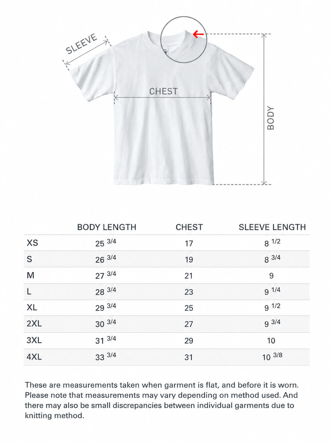 Minimal T-Shirt Size Guide.png