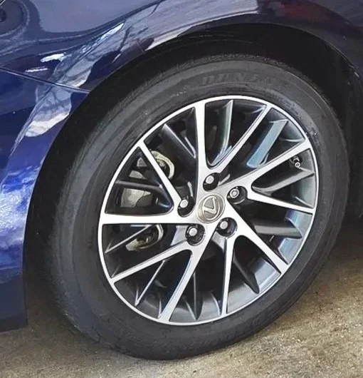 After wheel detailing.