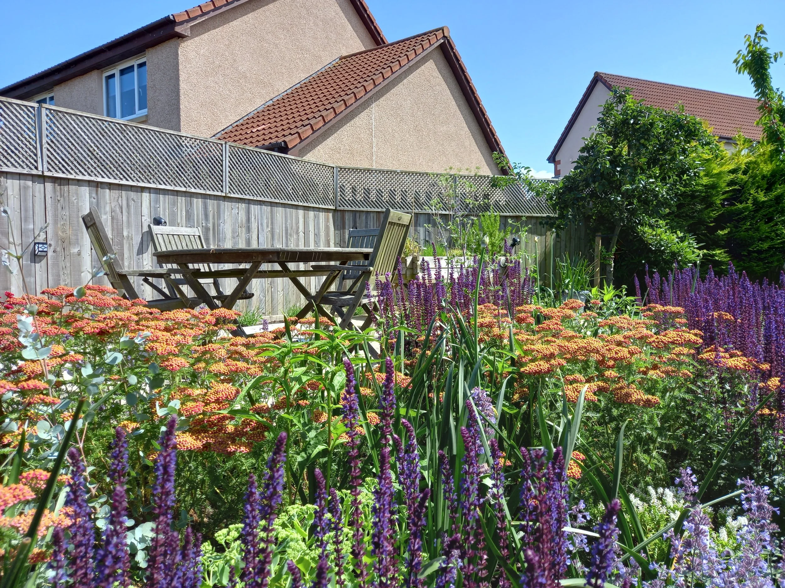 Naturalistic planting.