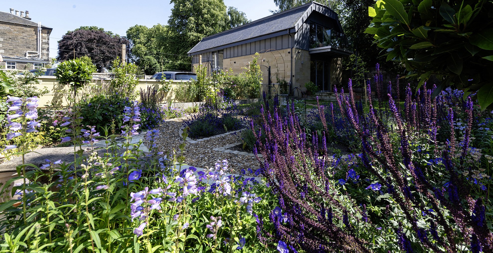 Cottage planting, Edinburgh