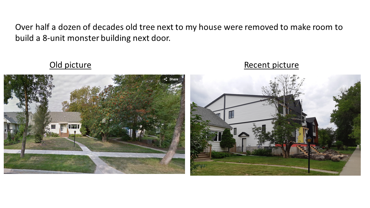 Destroying The Westmount Neighbourhood