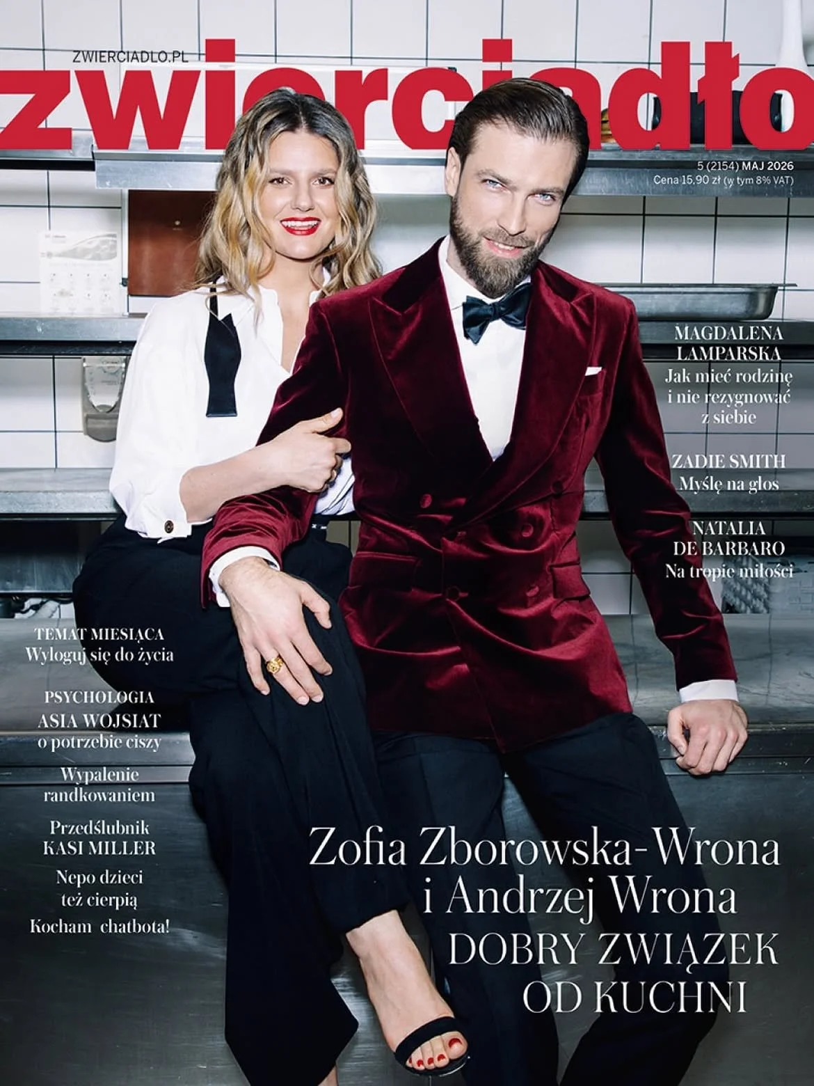 Zosia Zborowska-Wrona @zborowskazofia i Andrzej Wrona @w_kracze , bohaterowie naszej okładki, de.jpg