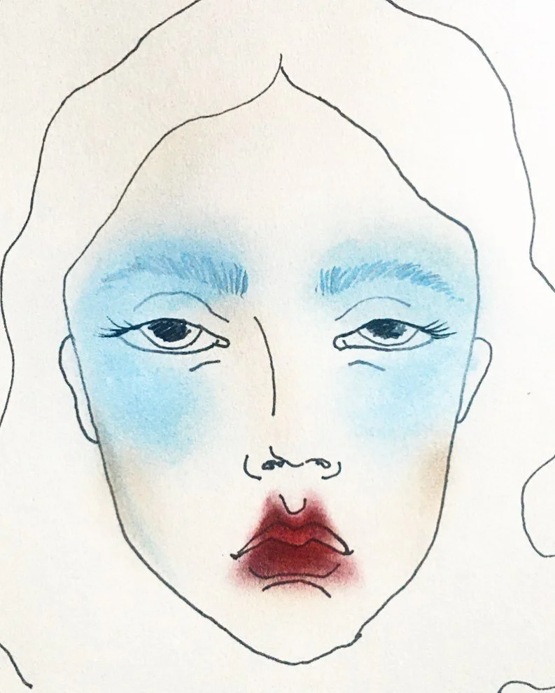 Blue cloud ☁️.Face Chart for photo shot with @joanna.mariak and @nala_nado .#facechart #makeup #.jpg