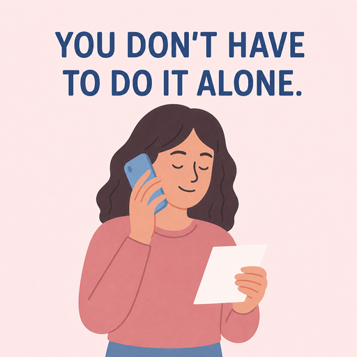 You Don’t Have to Do It Alone
