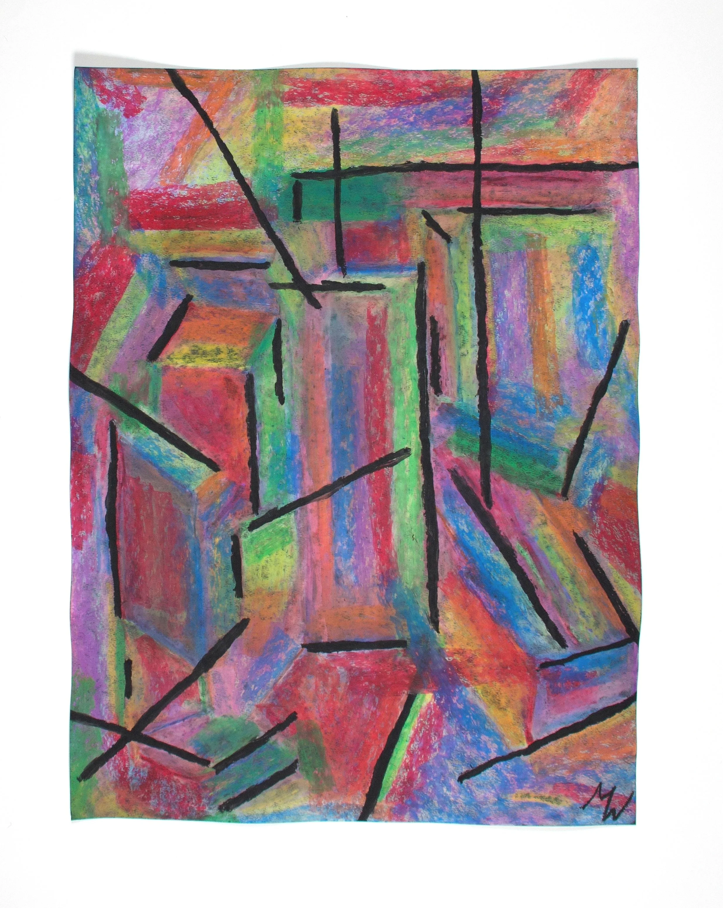 Wood
Oil Pastel on Paper 2024