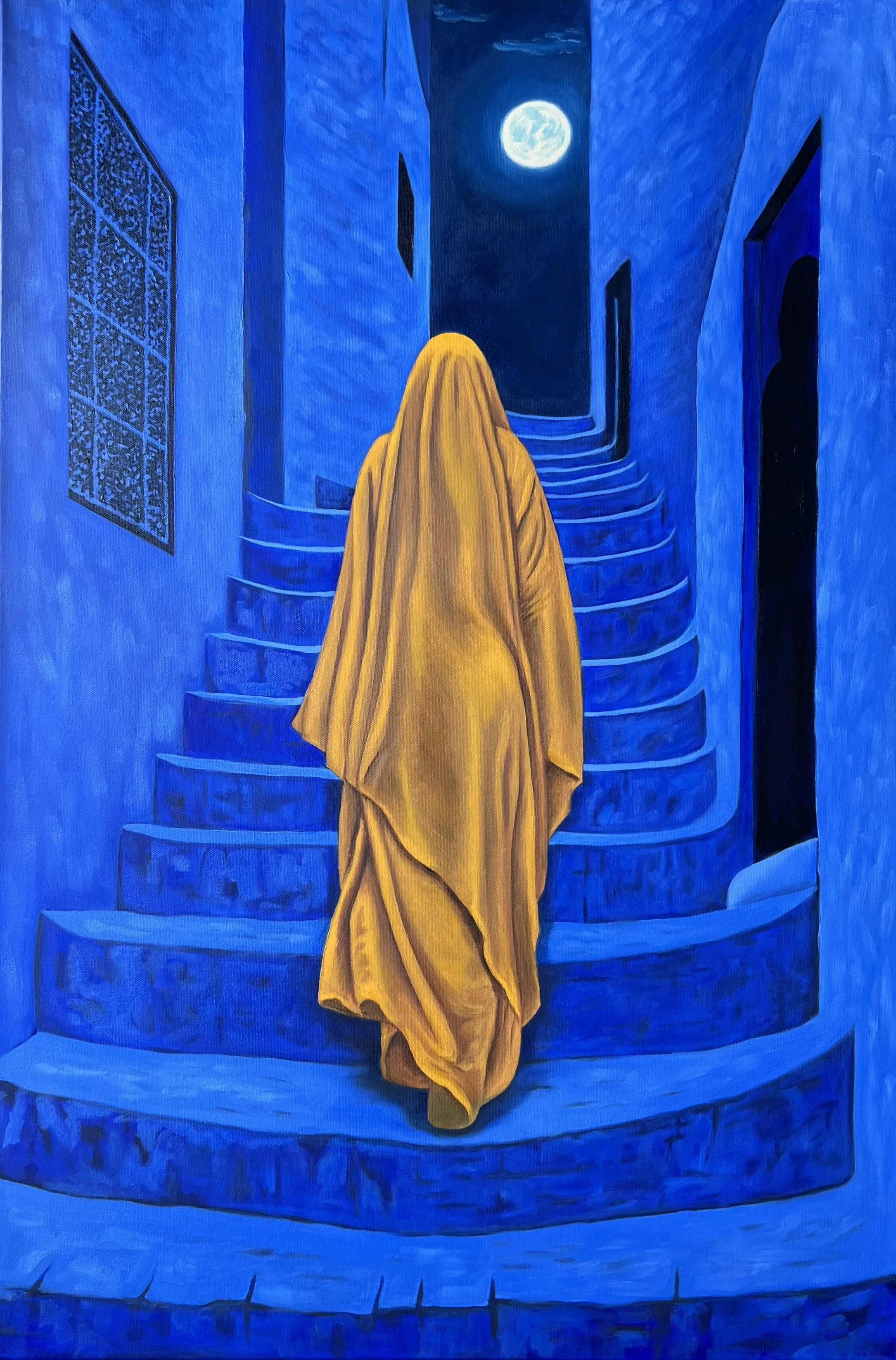 "The Path", oil on canvas, 24 x 36". Sold.