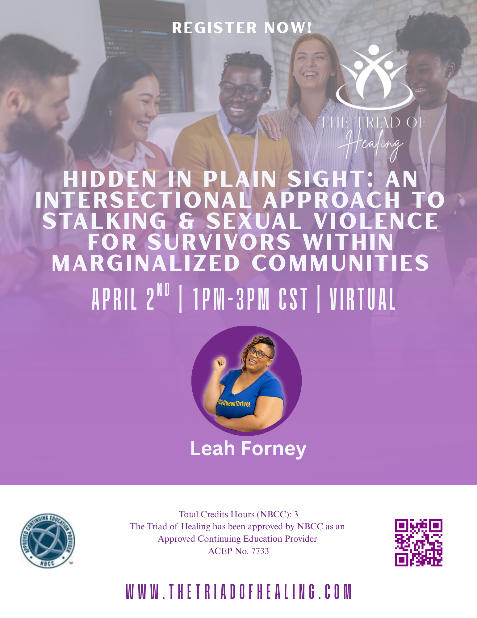 Hidden in Plain Sight: An Intersectional Approach to Stalking &amp; Sexual Violence for Survivors Within Marginalized Communities