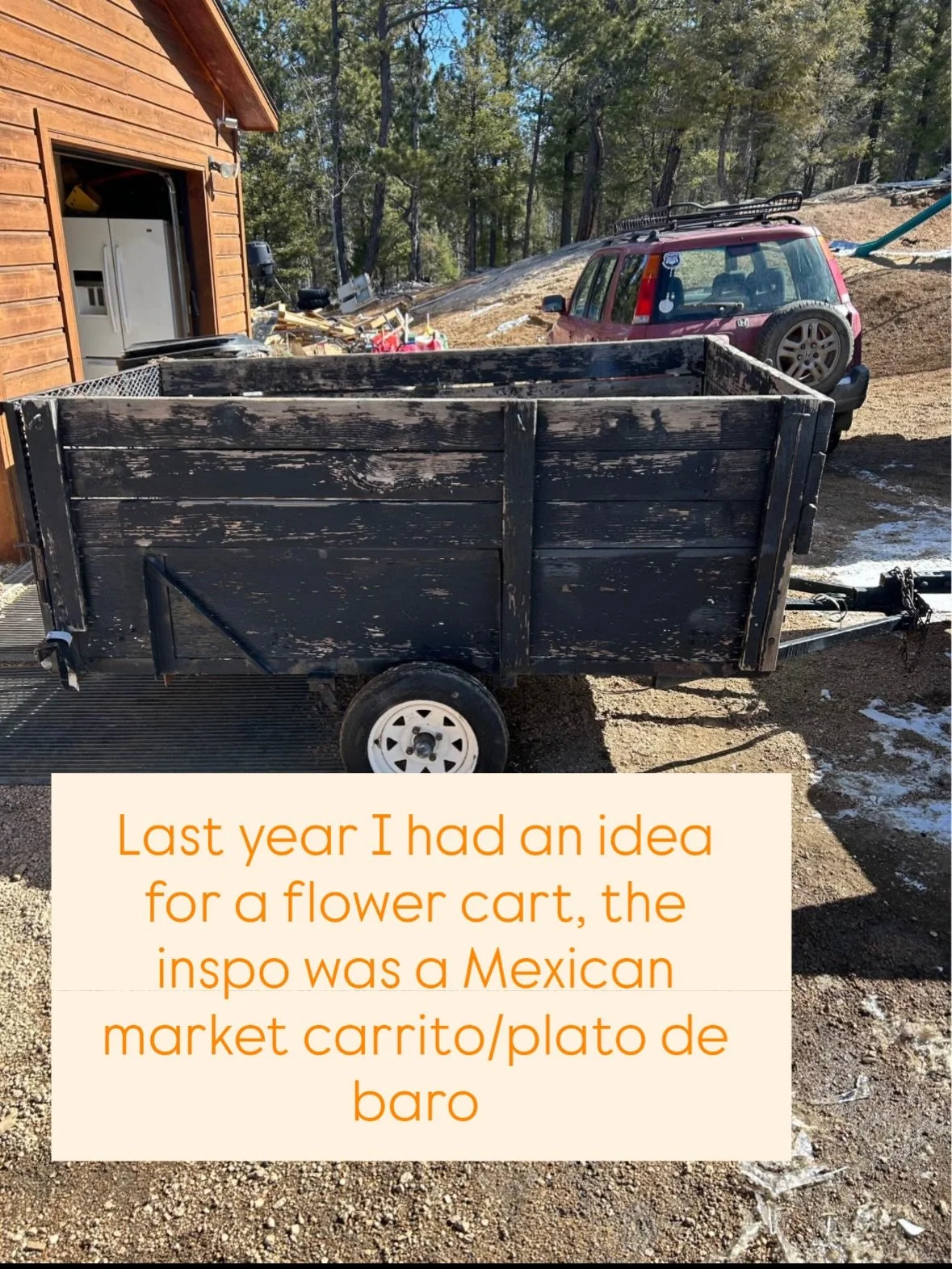 Me? I&rsquo;m the dreamer, the visionary, the idea gal. I love my lil&rsquo;brain fr. Conchita was just an idea last April and by June we had the first version done!! 🧡 I&rsquo;m soooo excited to be able to bring her back out for markets starting on