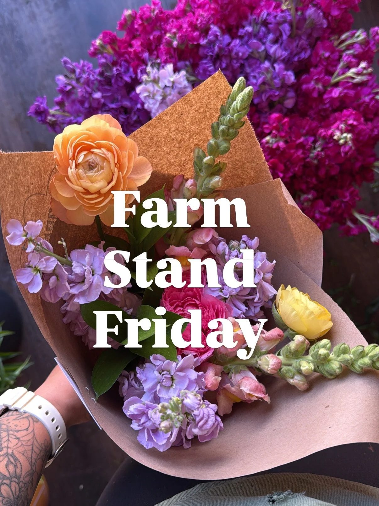 FARMSTAND FRIDAY! We have a limited amount of bouquets headed up north to our friends in Monument this Friday! @shepherdsgatefarm farmstand will have delicious local goodies, starter plants, and activities for the kids this Friday! 🌸🥬🥕🍯

16790 Li