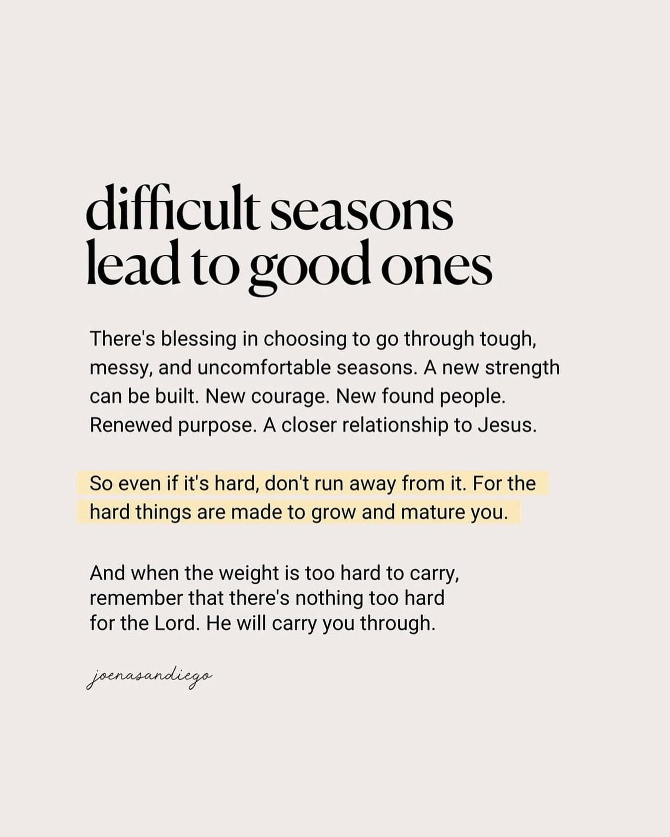 Thank you, Lord, for the hard seasons.