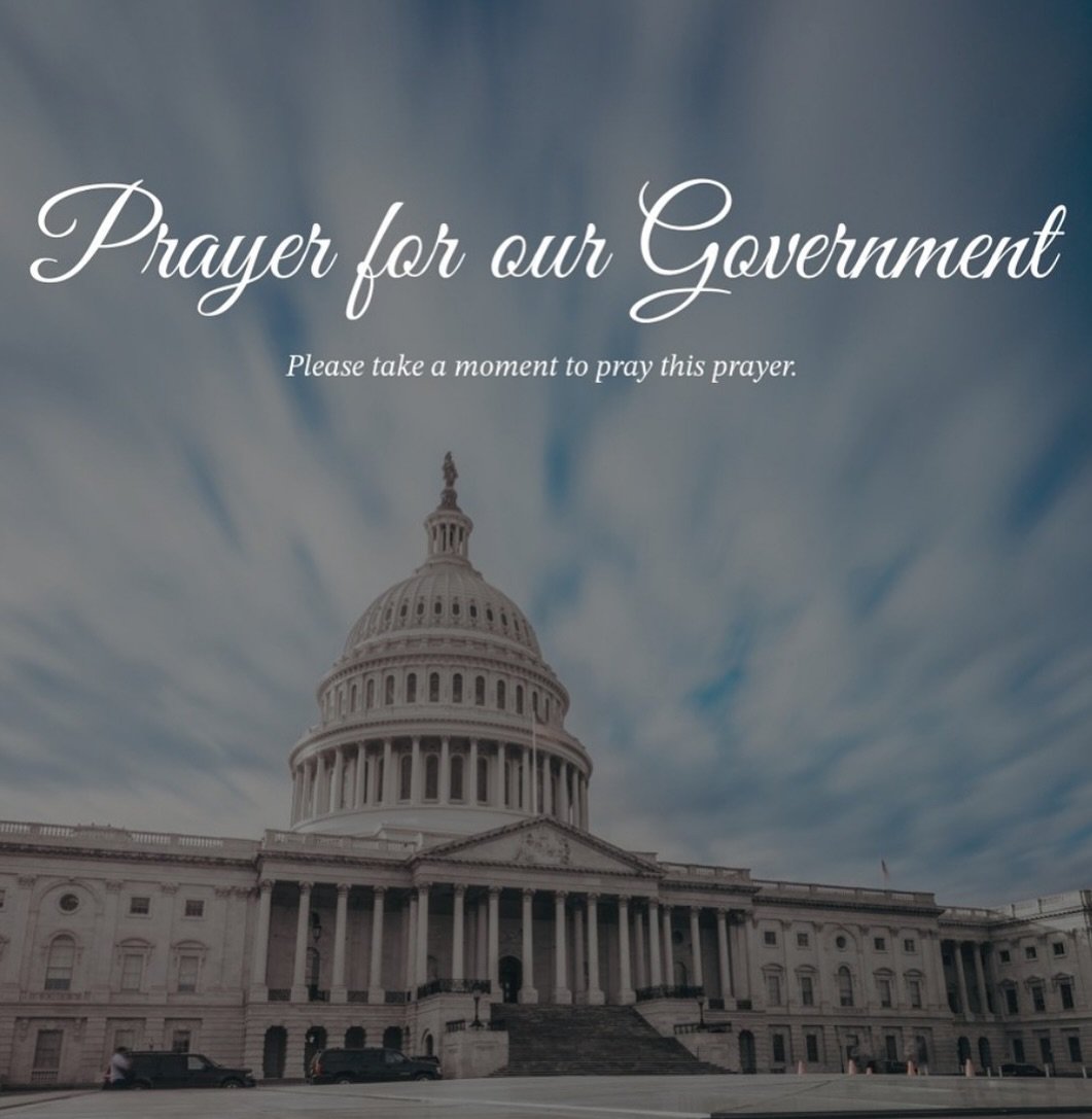 I urge, then, first of all, that petitions, prayers, intercession and thanksgiving be made for all people for kings and all those in authority, that we may live peaceful and quiet lives in all godliness and holiness.
 (1 Tim. 2:1-2) 

Lord, we lift u