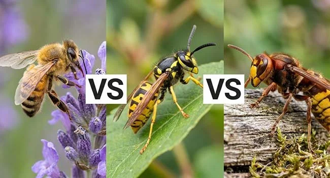 Hornet vs Wasp vs Bee Identification Made Easy
