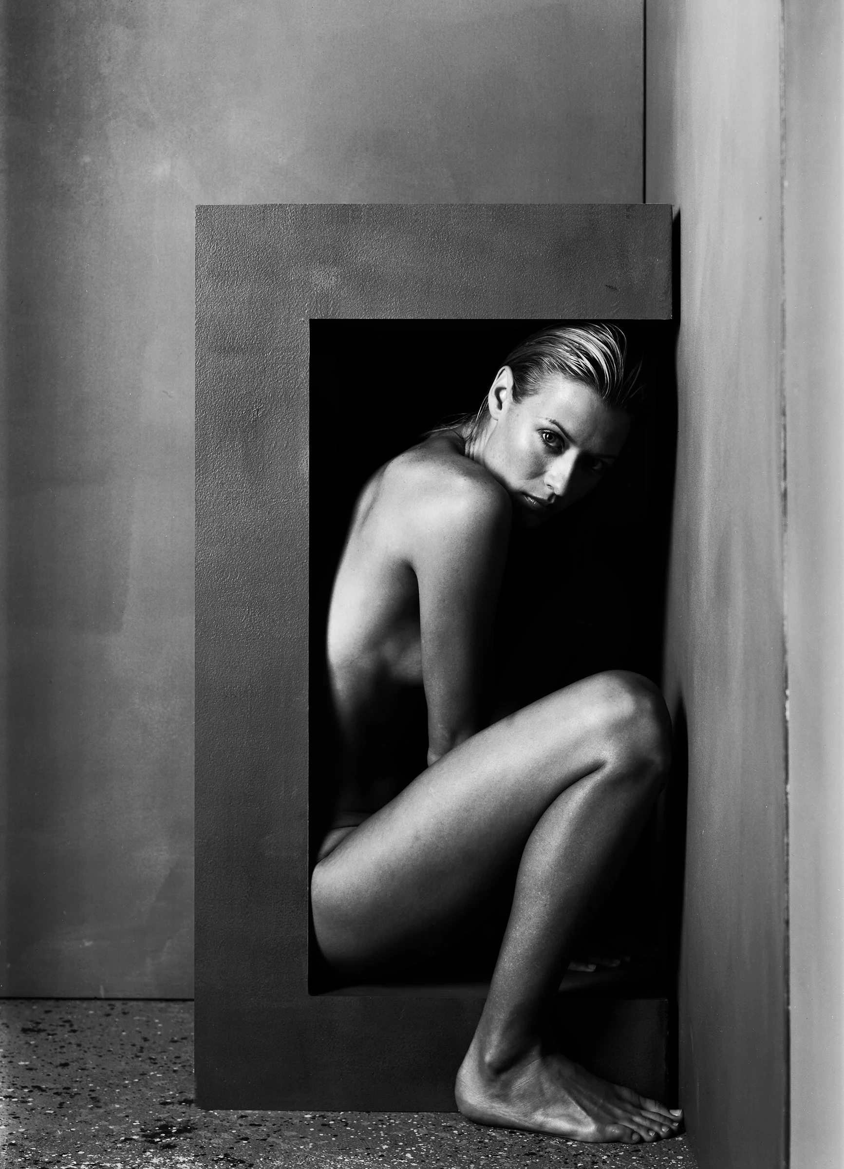 Nude in corner #30