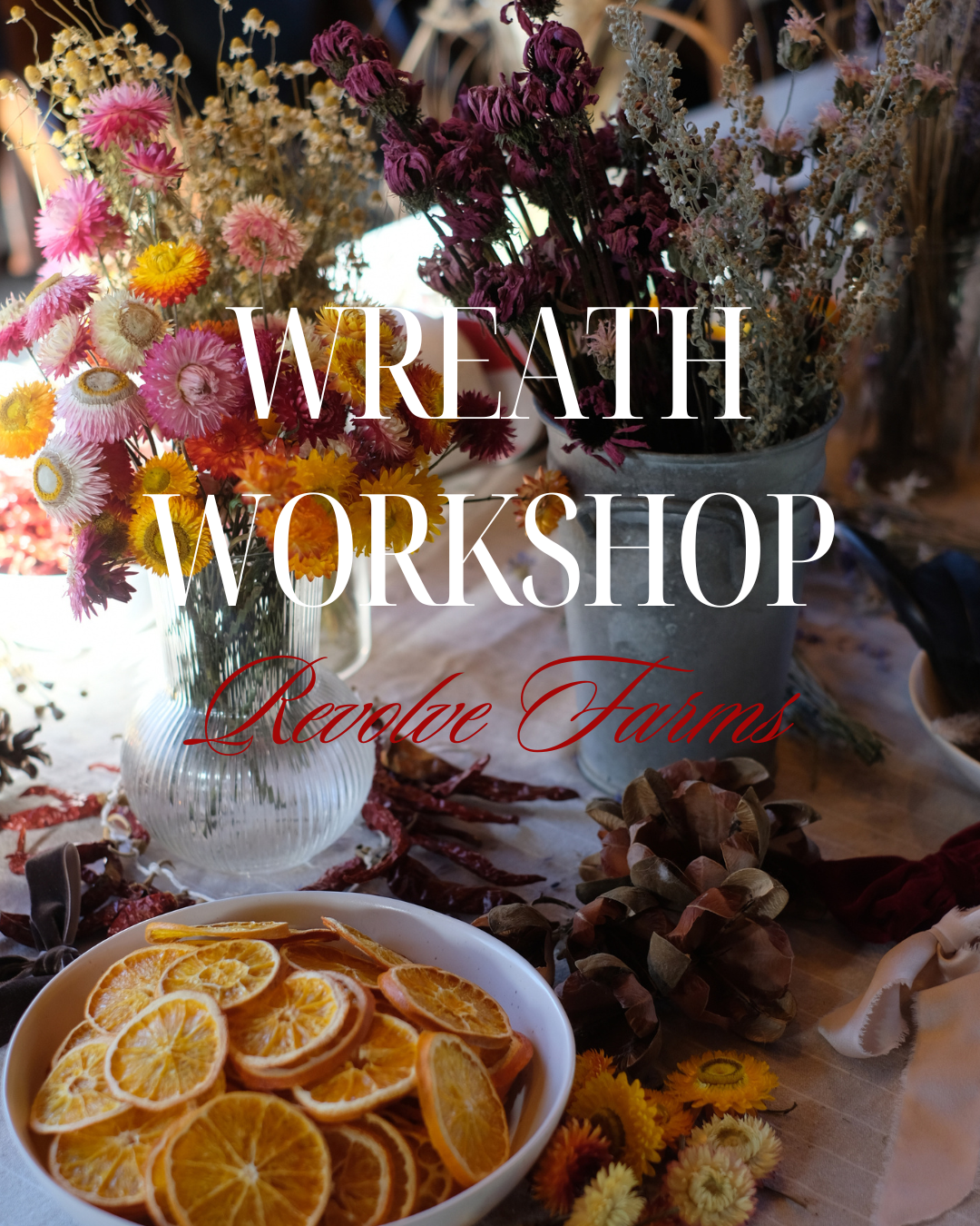 dried flowers for wreath making
