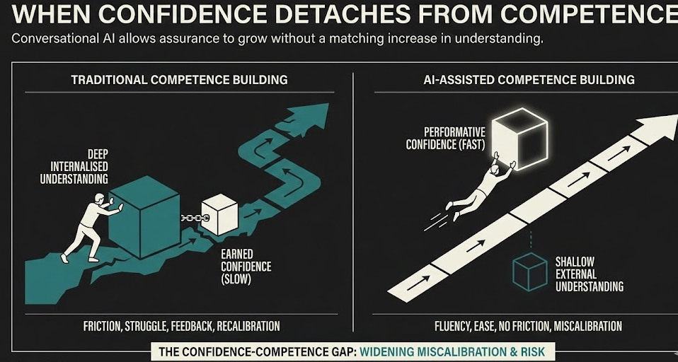 When Confidence Detaches From Competence
