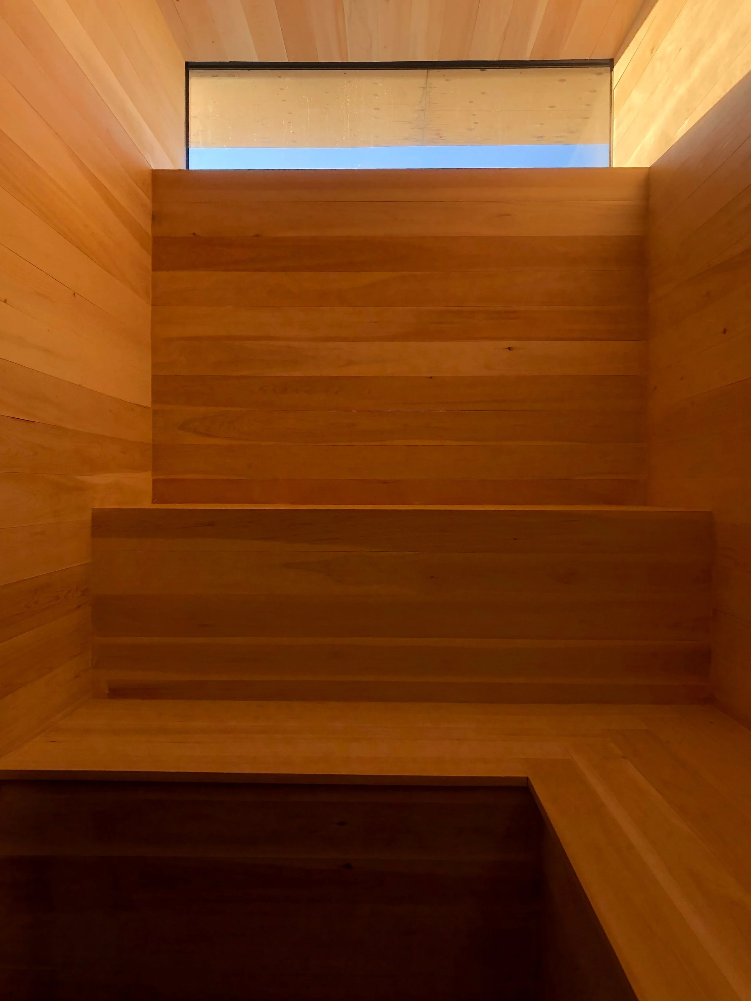 High quality cedar sauna in Prince Edward County, ON, build by True Story