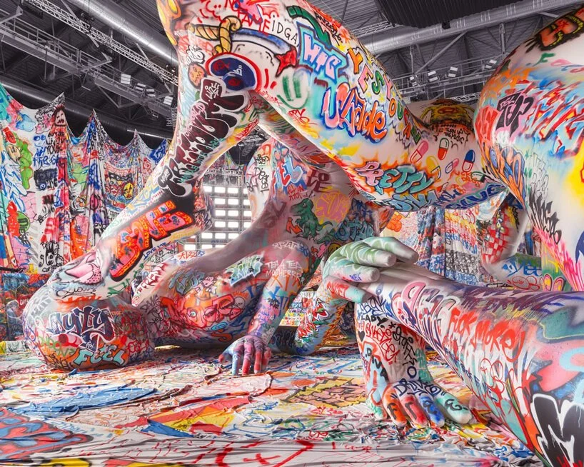 diesel-fall-winter-2025-runway-show-set-inflatable-grafitti-designboom-01.jpg