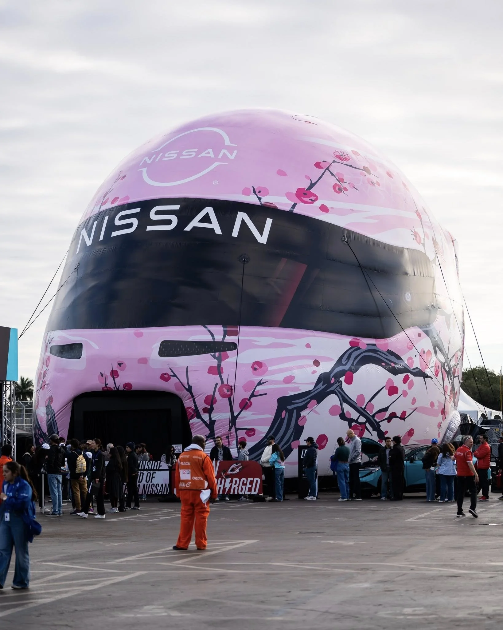 Built for Crowds, Designed for Shares: Nissan’s Inflatable E-Prix Activation