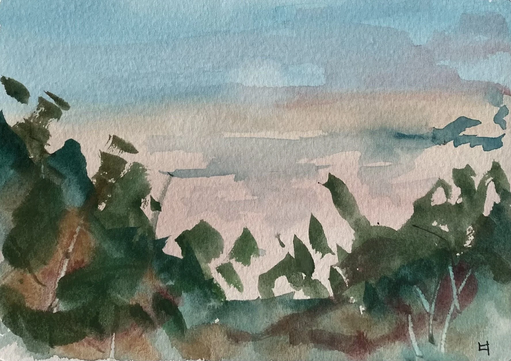 Landscape Study 3 | 4.5"x7.75"