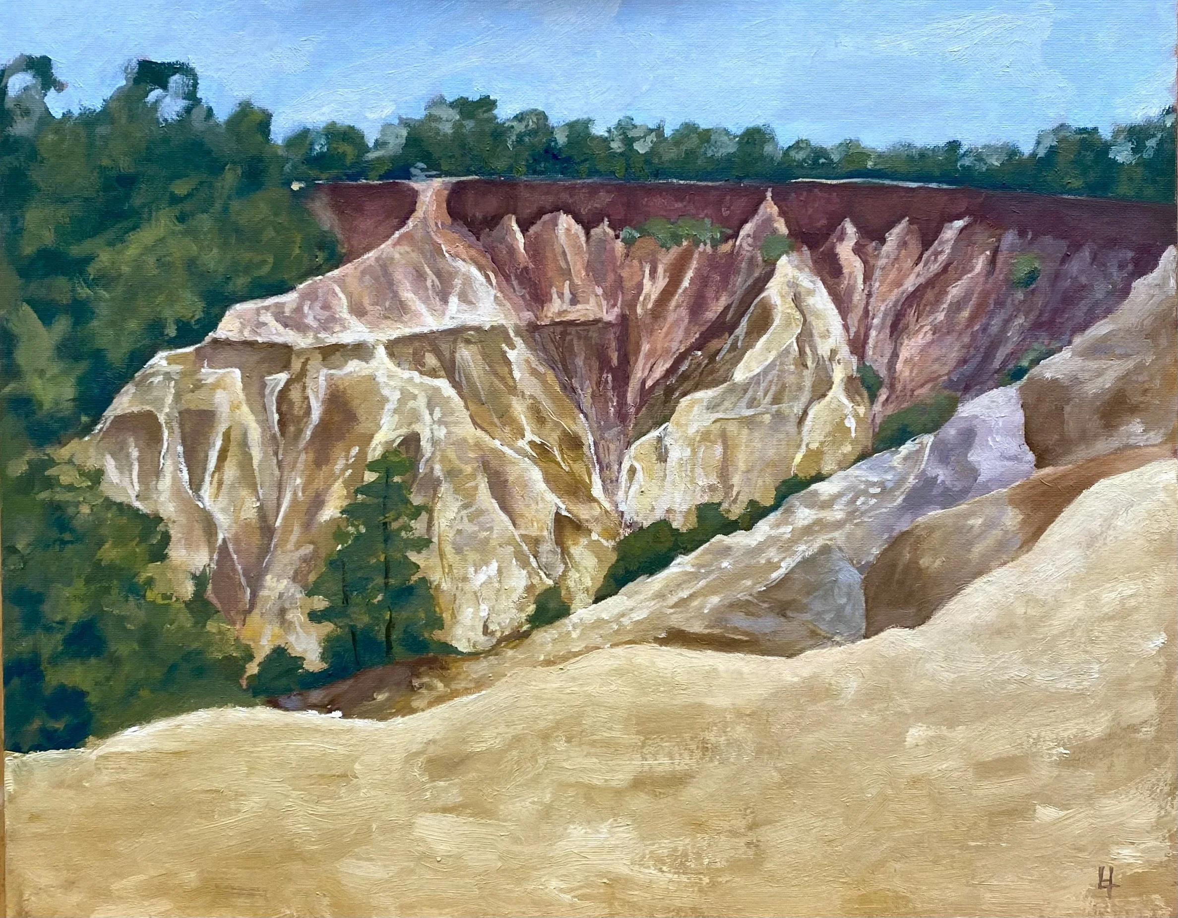 Red Bluff | 16"x20"
