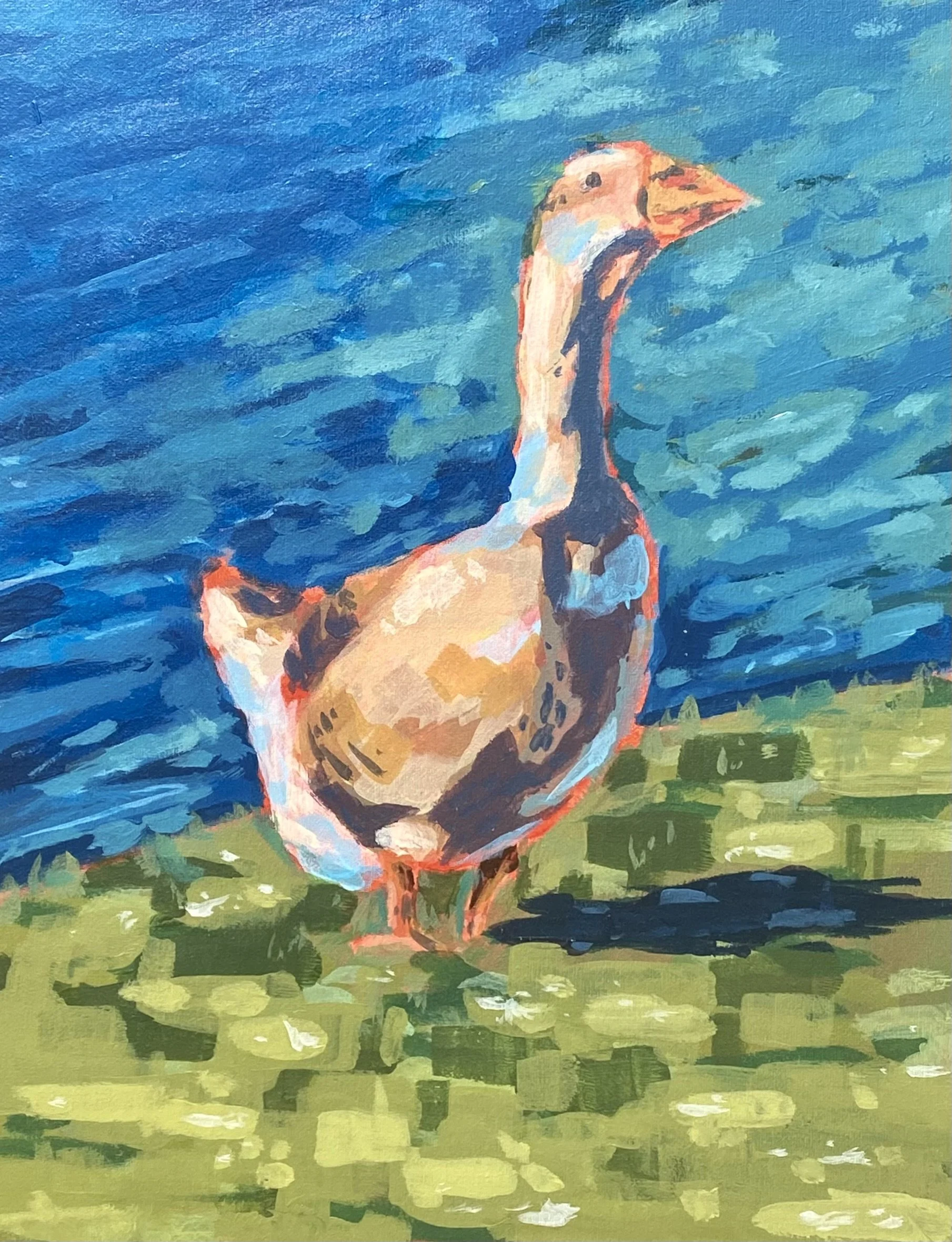 Morning Strut | 9"x7"