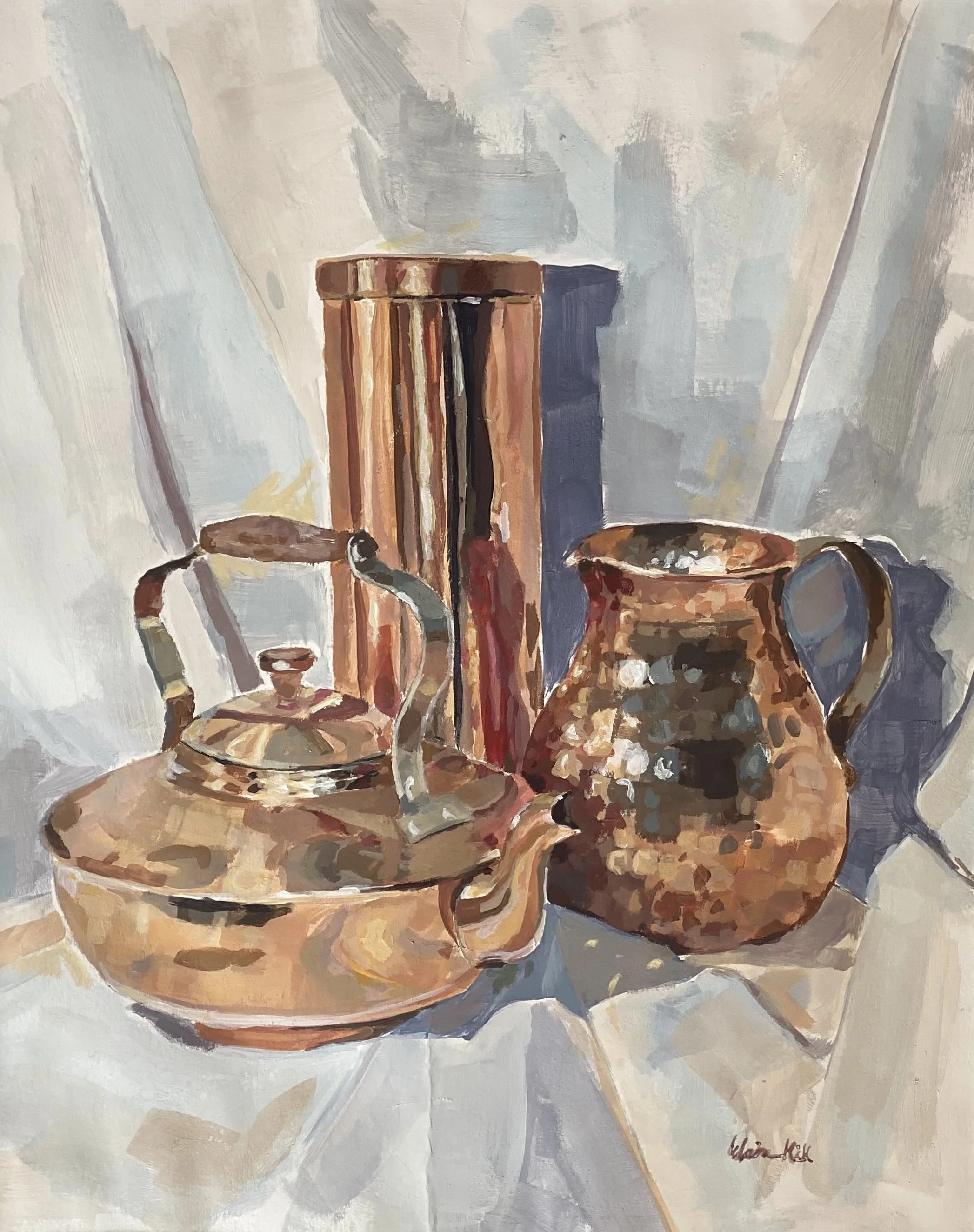 Copper Study | 20"x16"