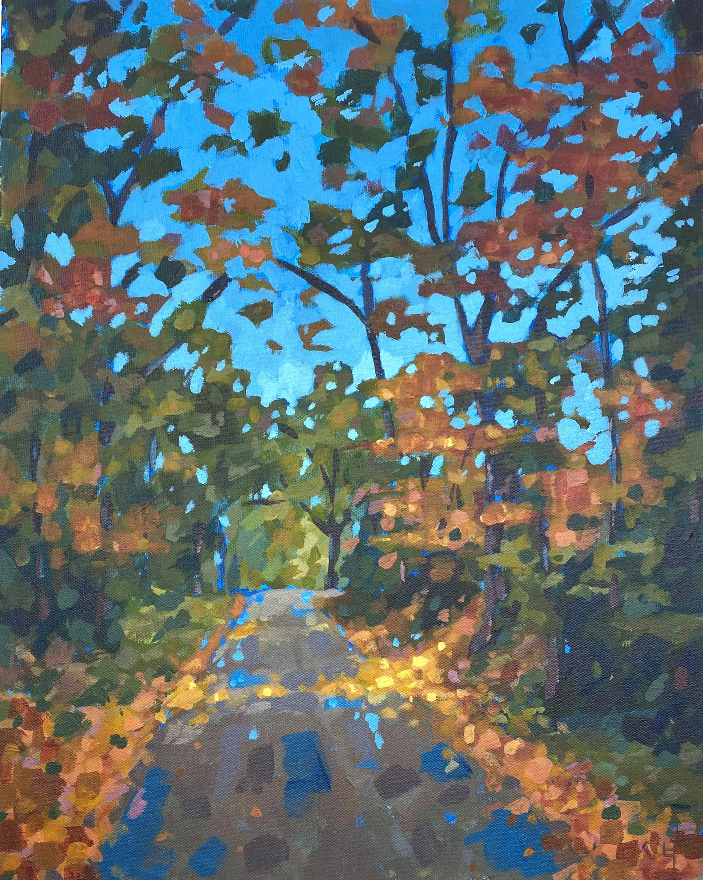 Down the Trace | 20"x16"