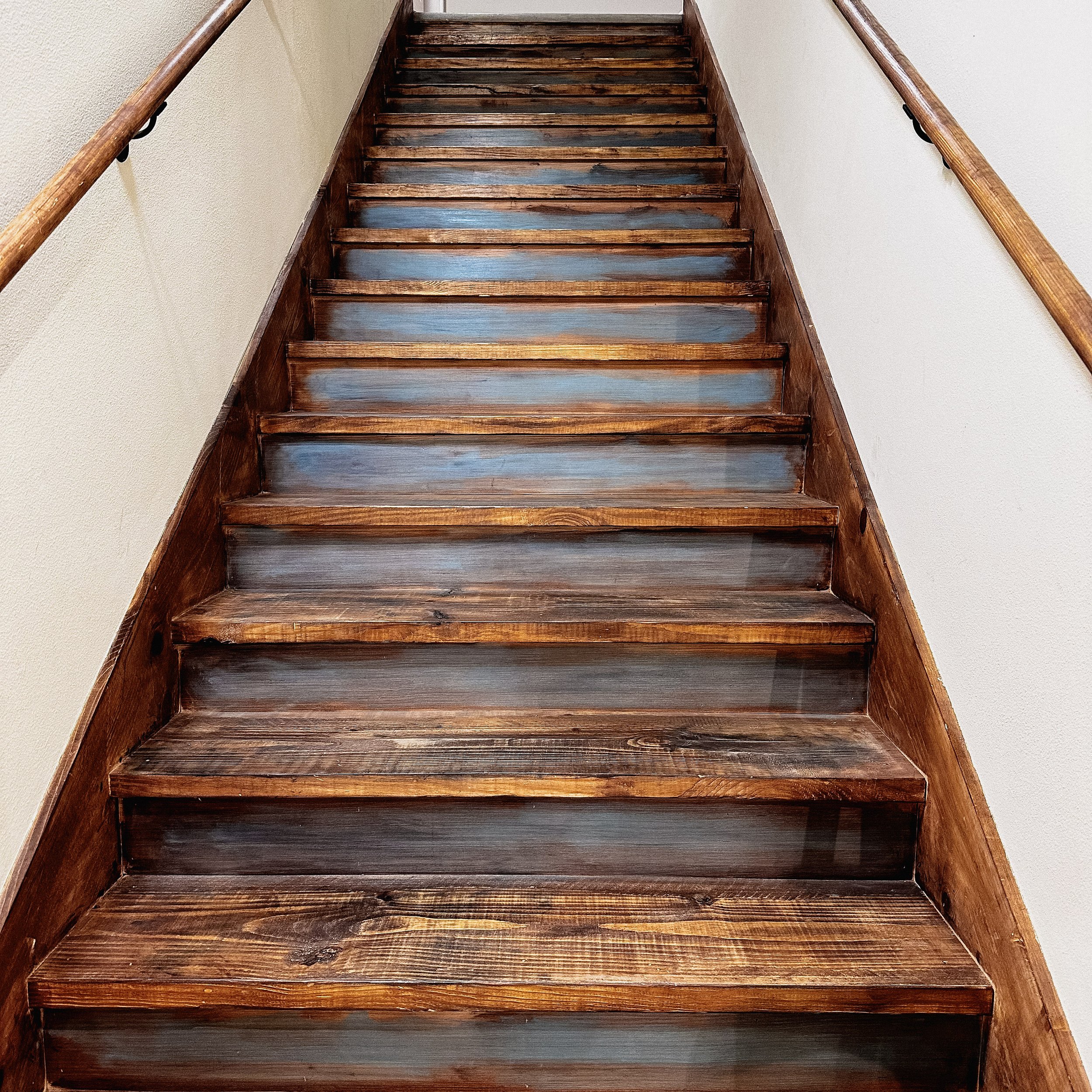No detail is spared. These stairs are structurally sound, ascetically cohesive and incredibly durable.