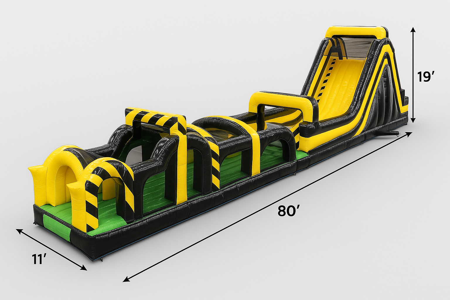 80’ Venom SUPER 2-Piece Obstacle Course Climb