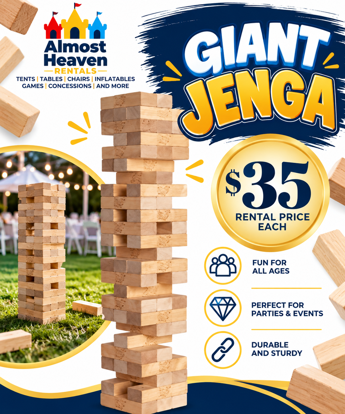 Giant Jenga Game