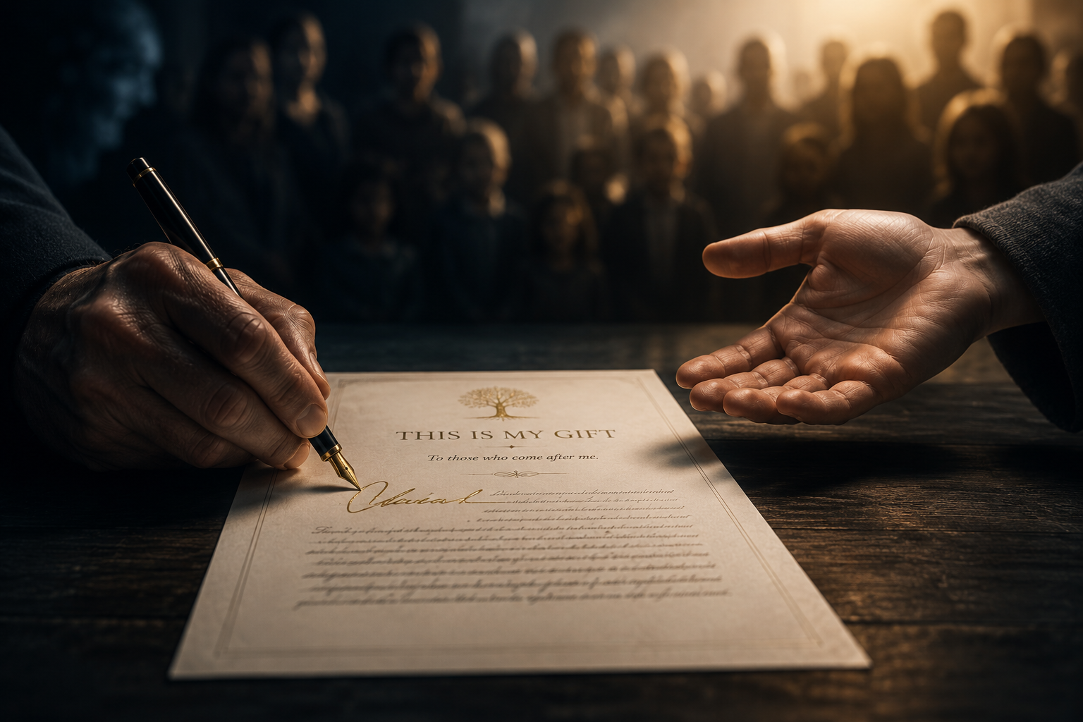 THE SMALL PRINT OF THE KINGDOM - Who Pays When It Falls Apart?