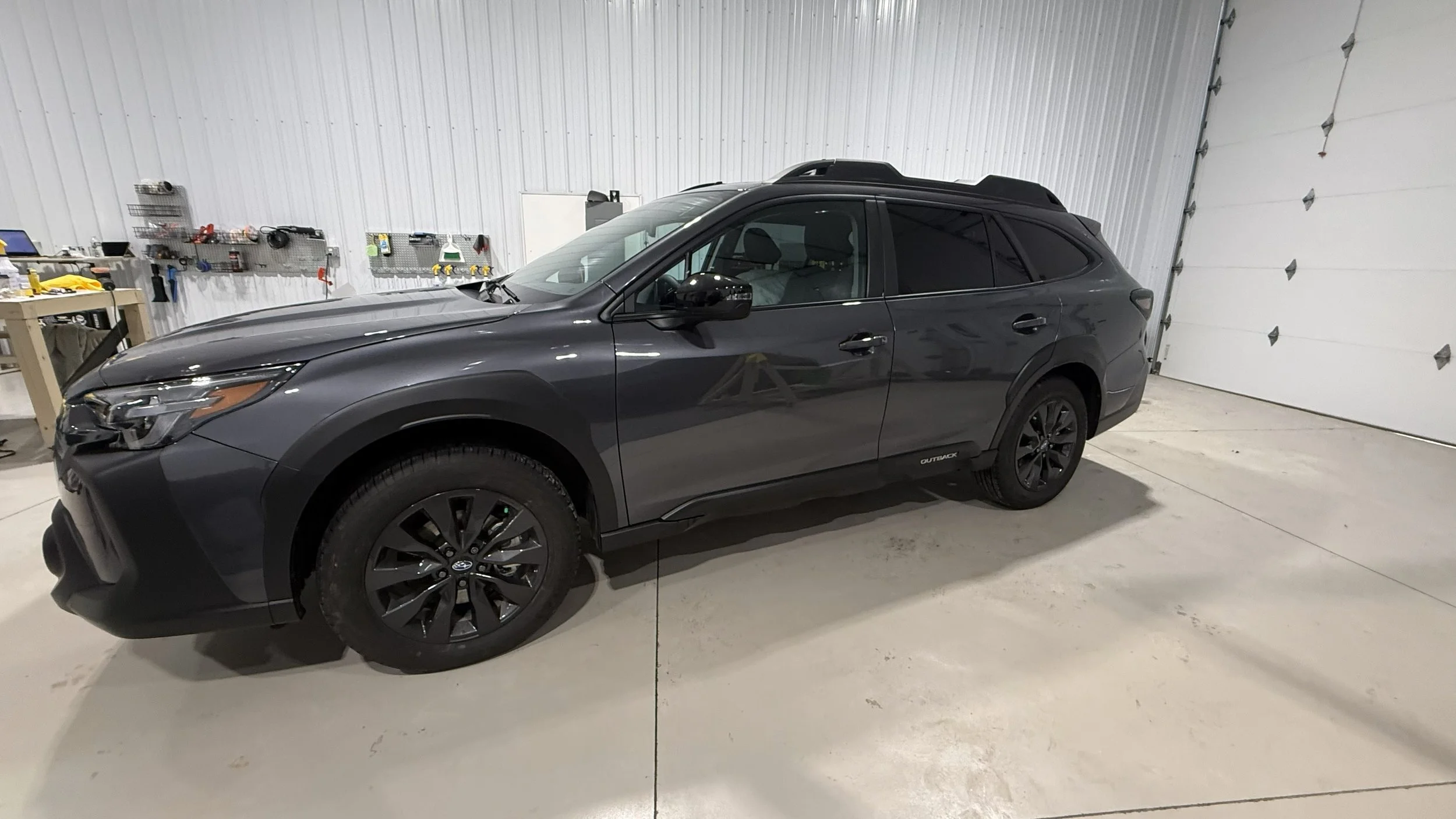 PPF and window tint installed on a Subaru Outback by Fine Line Auto Wraps in Holland, MI.