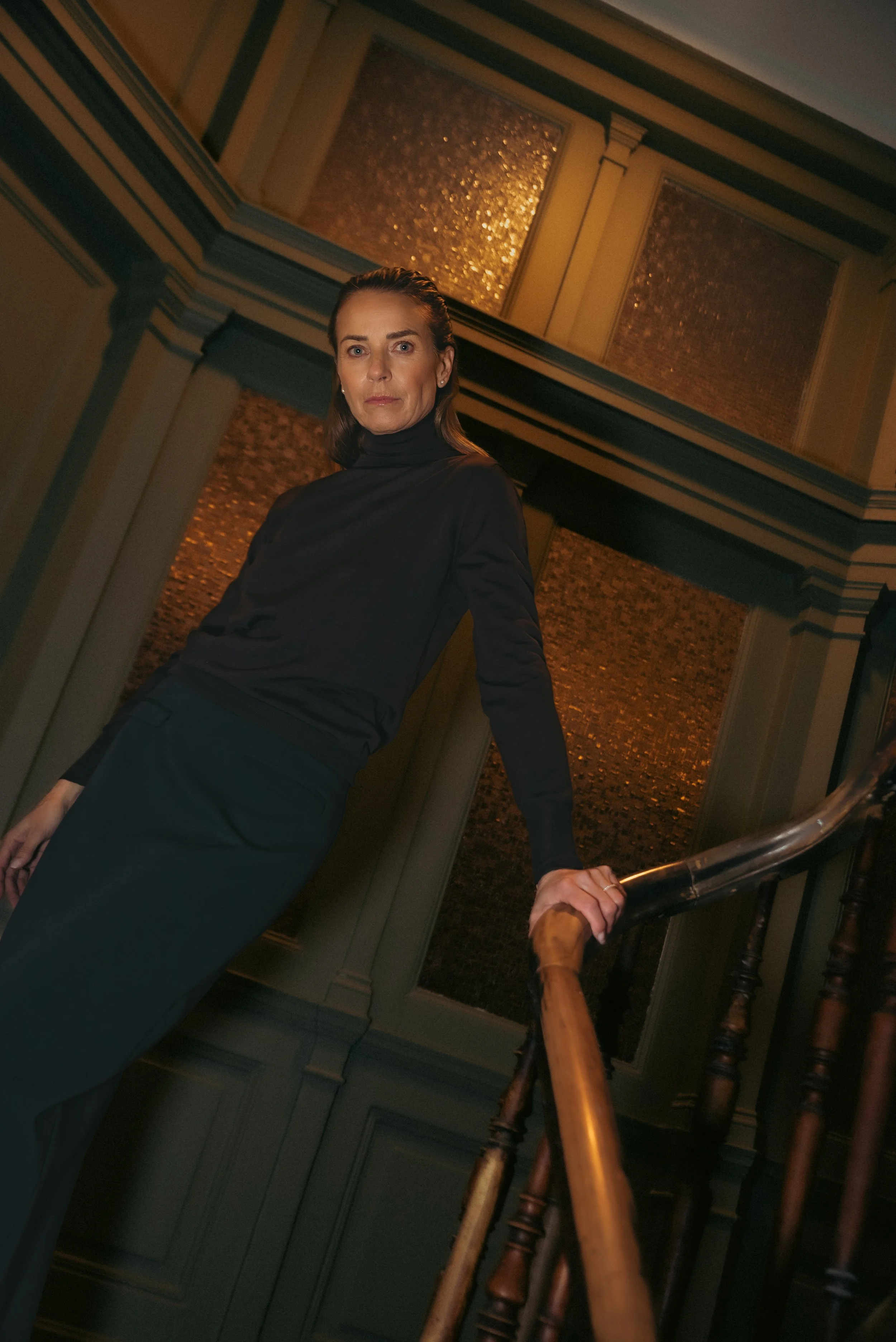 Portfolio Fashion Editorial mit Best Ager Model Susanne Zellmer. Fashion Styling Heidrun Schadmattern, Hairstyling Jennifer Krzechki.