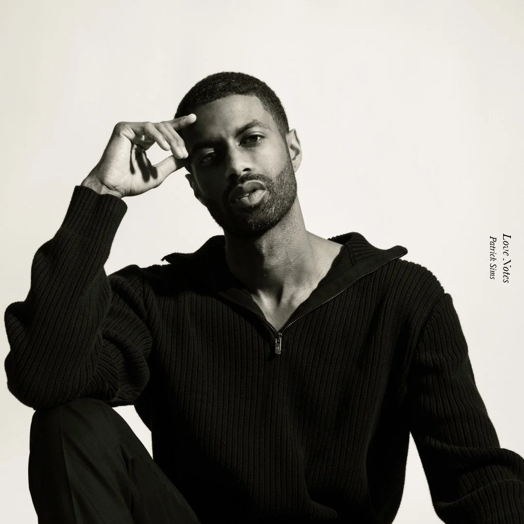Cover artwork for Patrick Sims' Love Notes EP.