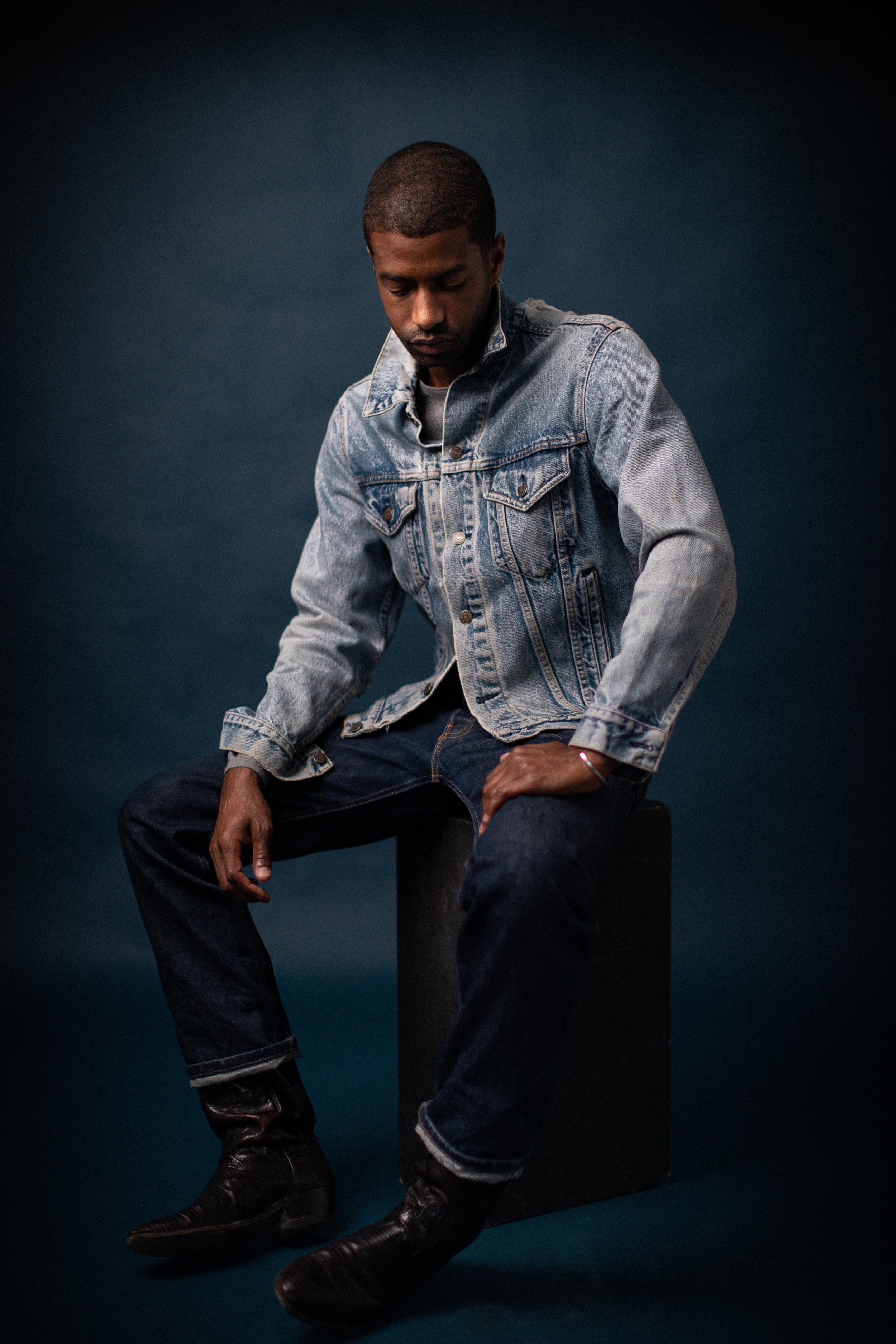 Portrait of Patrick Sims photographed by Andrew Bennett.