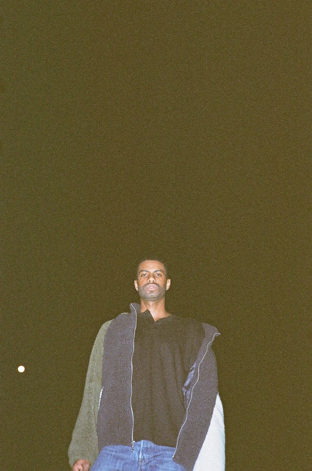 Patrick Sims photographed for the Cold Moon portrait series.