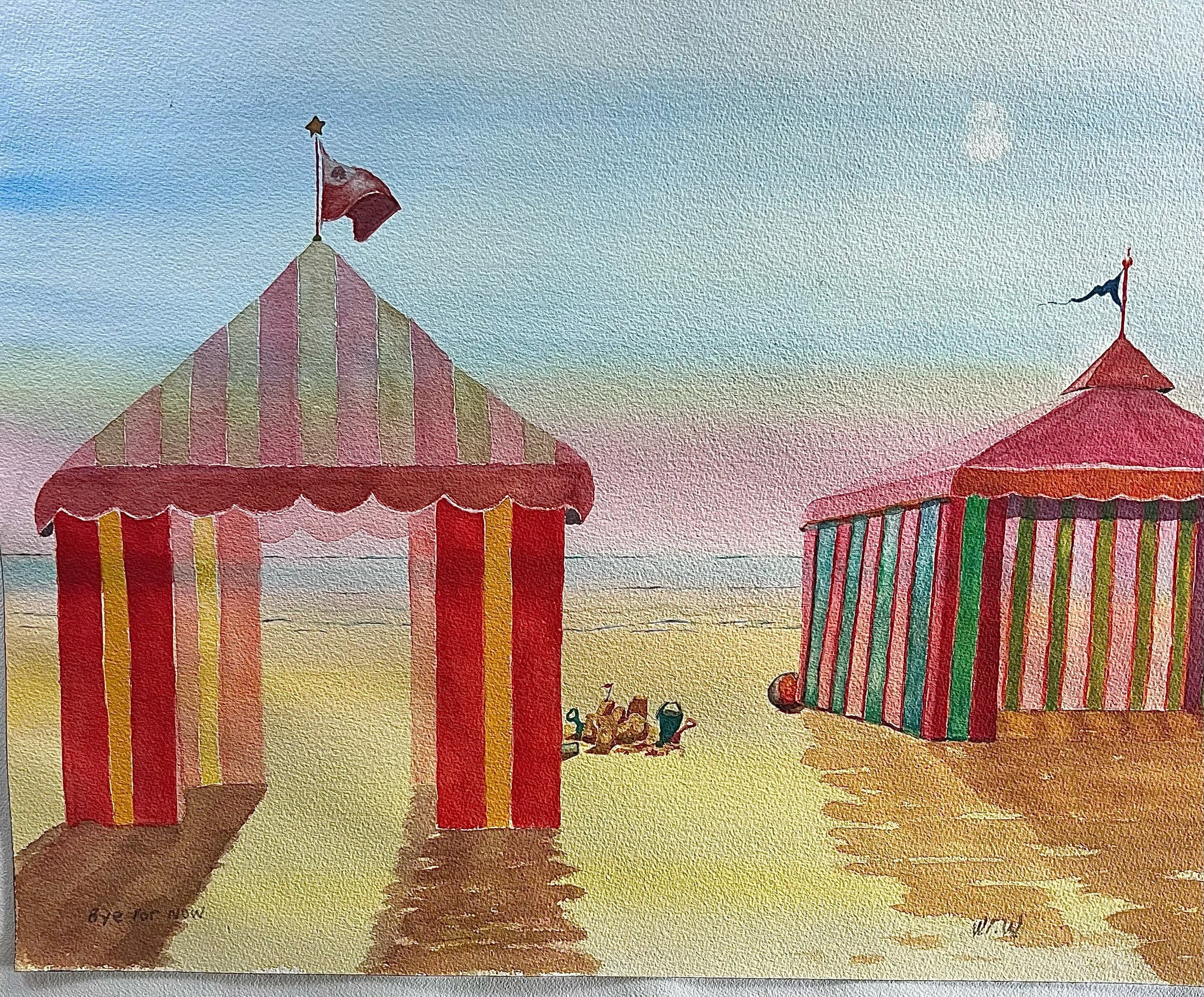 All left for the Moment- Watercolor- 18x24- $975