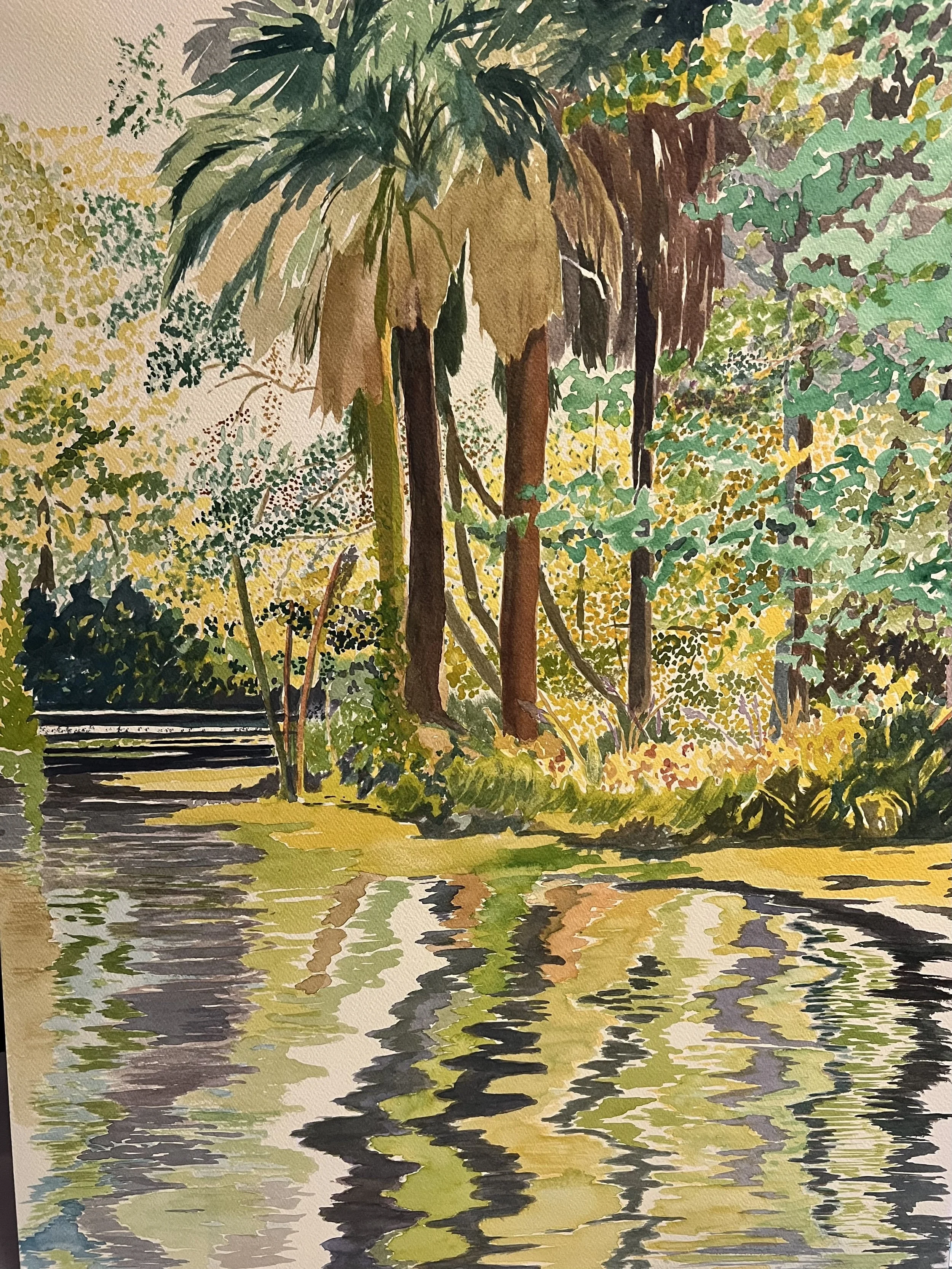 Silver Springs- Watercolor- 18x24- $750