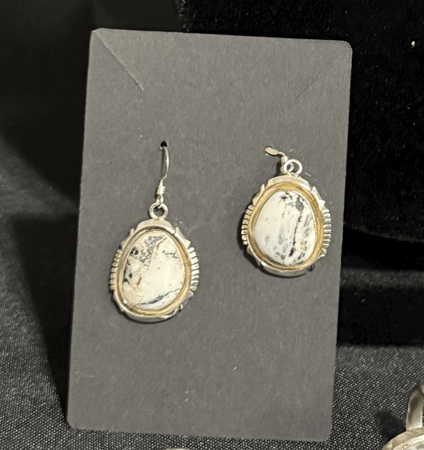 Buffalo Turquoise Earrings